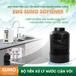 Bộ tiền xử lý nước chống cặn Ews Sumo Softener chuyên xử lý cặn canxi