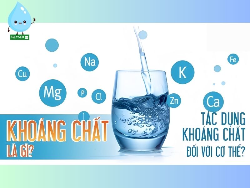 Công nghệ lọc và khả năng giữ khoáng