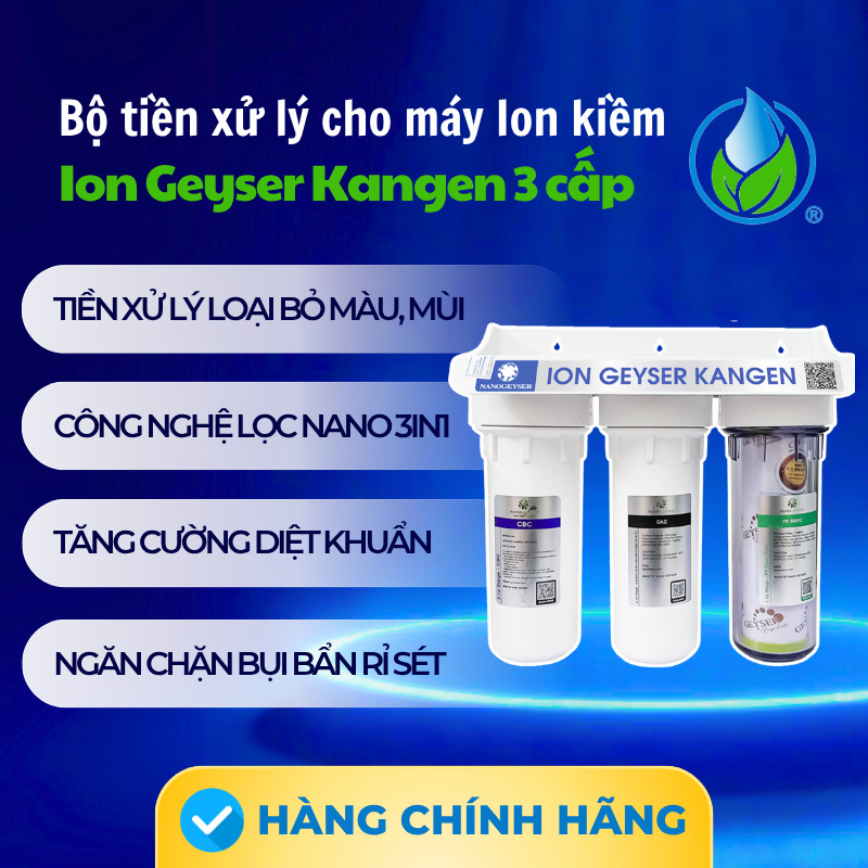 Đầu tư bộ tiền xử lí nước ngay từ đầu