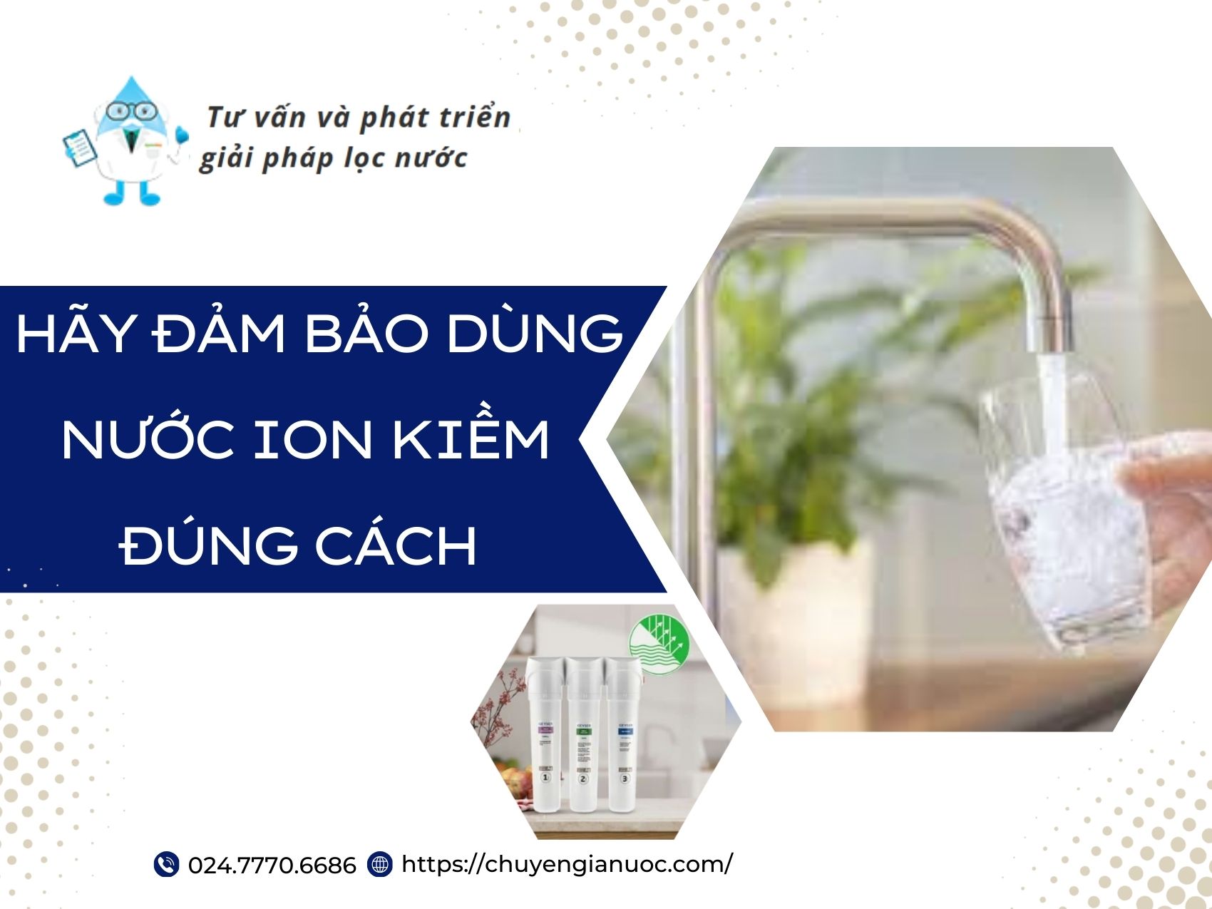 Bạn đã sử dụng nước ion kiềm đúng cách chưa?