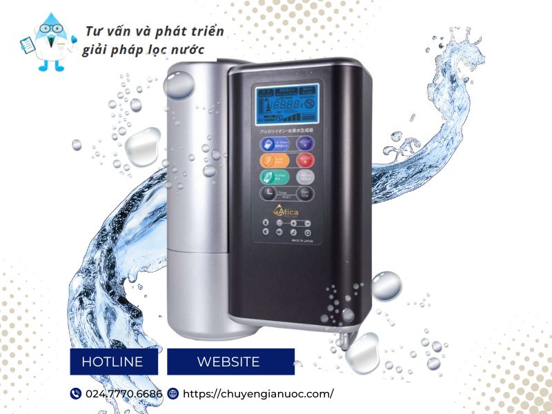 Máy lọc nước ion kiềm Atica Super