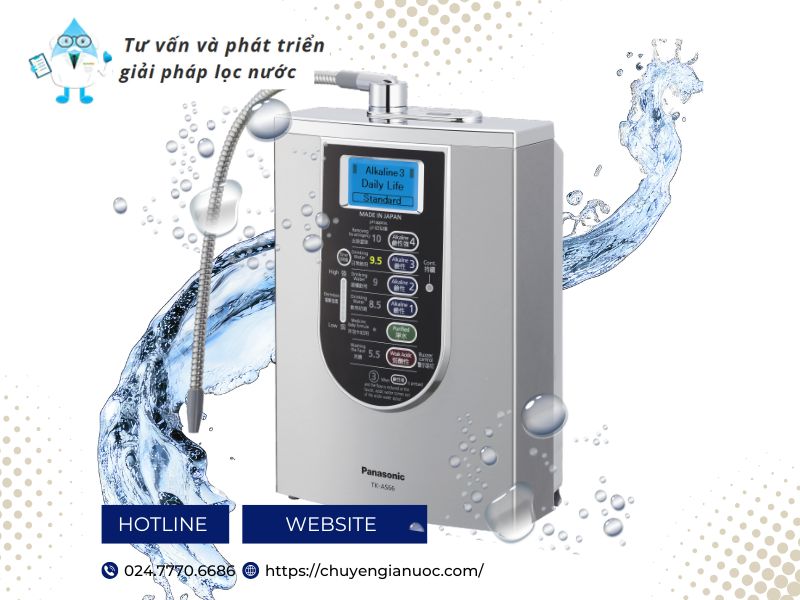 Máy lọc nước ion kiềm Panasonic TK AS66