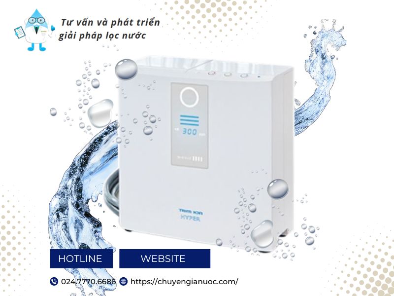 Máy lọc nước ion kiềm Trim ion Hyper