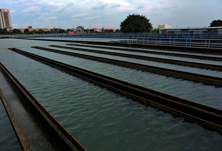 Nguồn nước máy từ sông Đồng Nai