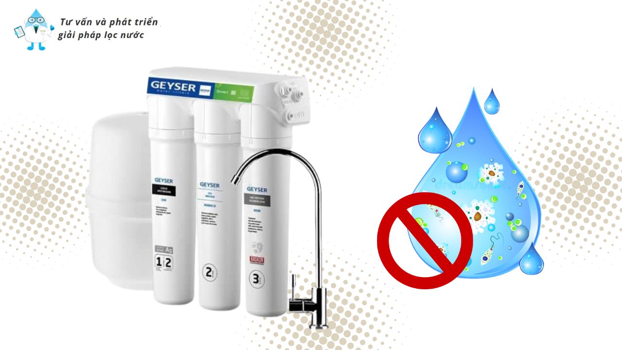 Máy lọc nước Geyser đáp ứng nhu cầu bảo vệ nguồn nước của gia đình bạn