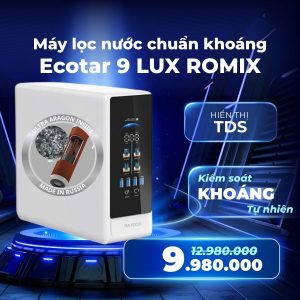 [Review] Máy lọc nước Geyser Ecotar Lux ROMIX có tốt không? Có nên mua?