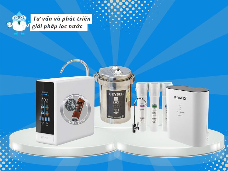 Các dòng sản phẩm nổi bật của Geyser 