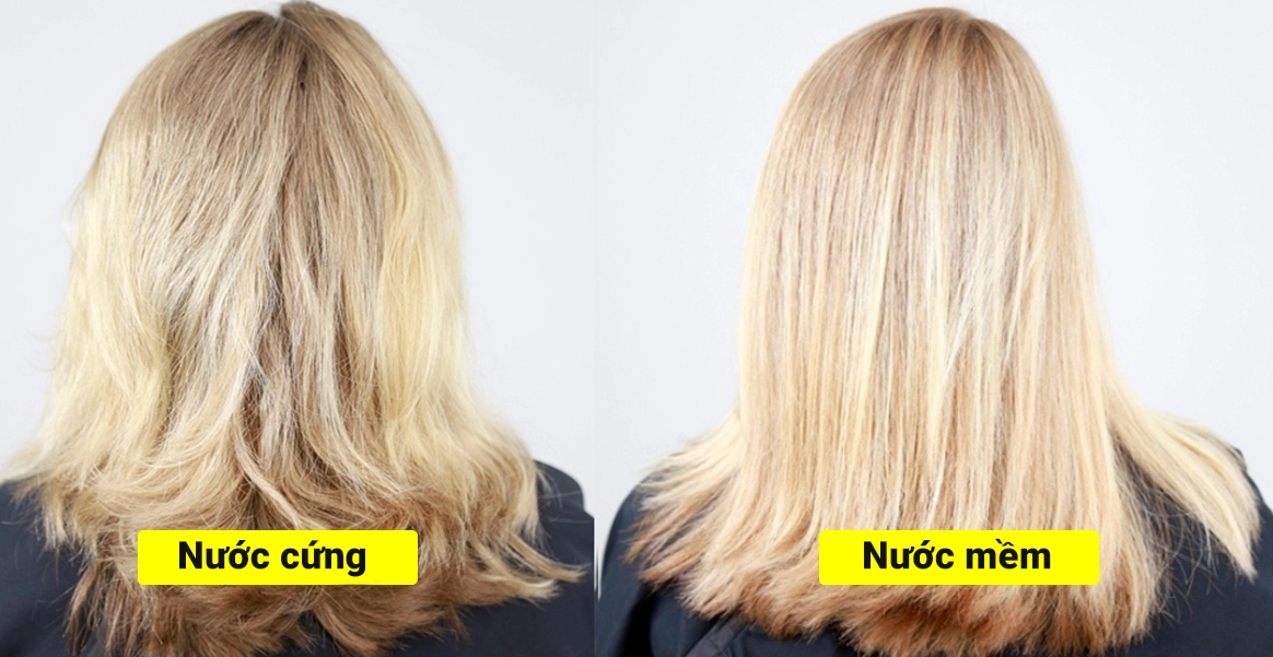 Sự khác biệt khi tắm nước cứng và nước mềm