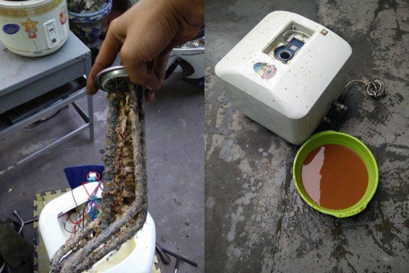Hệ lọc tổng mới lắp nhưng nước vẫn có mùi: nên kiểm tra từ đâu? - kiểm tra mẫu nước