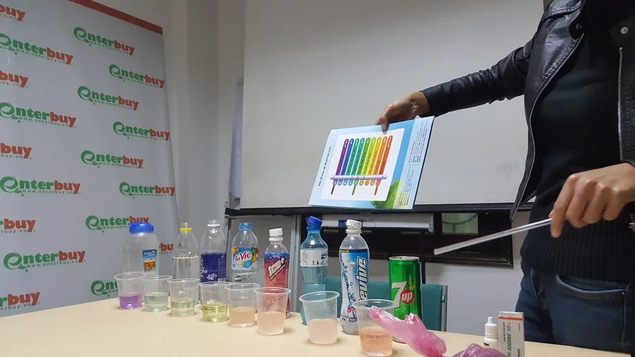 Gia đình mới dùng ion kiềm nên bắt đầu mức pH nào? - kiểm tra mẫu nước