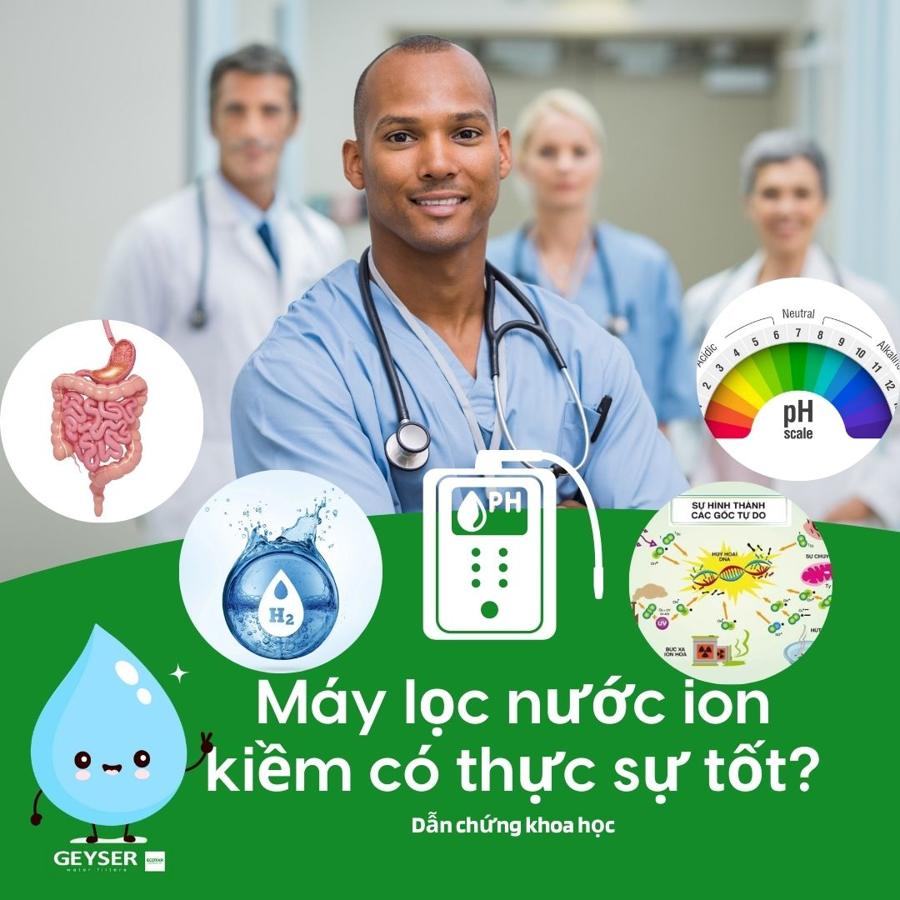Máy ion kiềm cần dùng pH theo nhu cầu và cơ địa